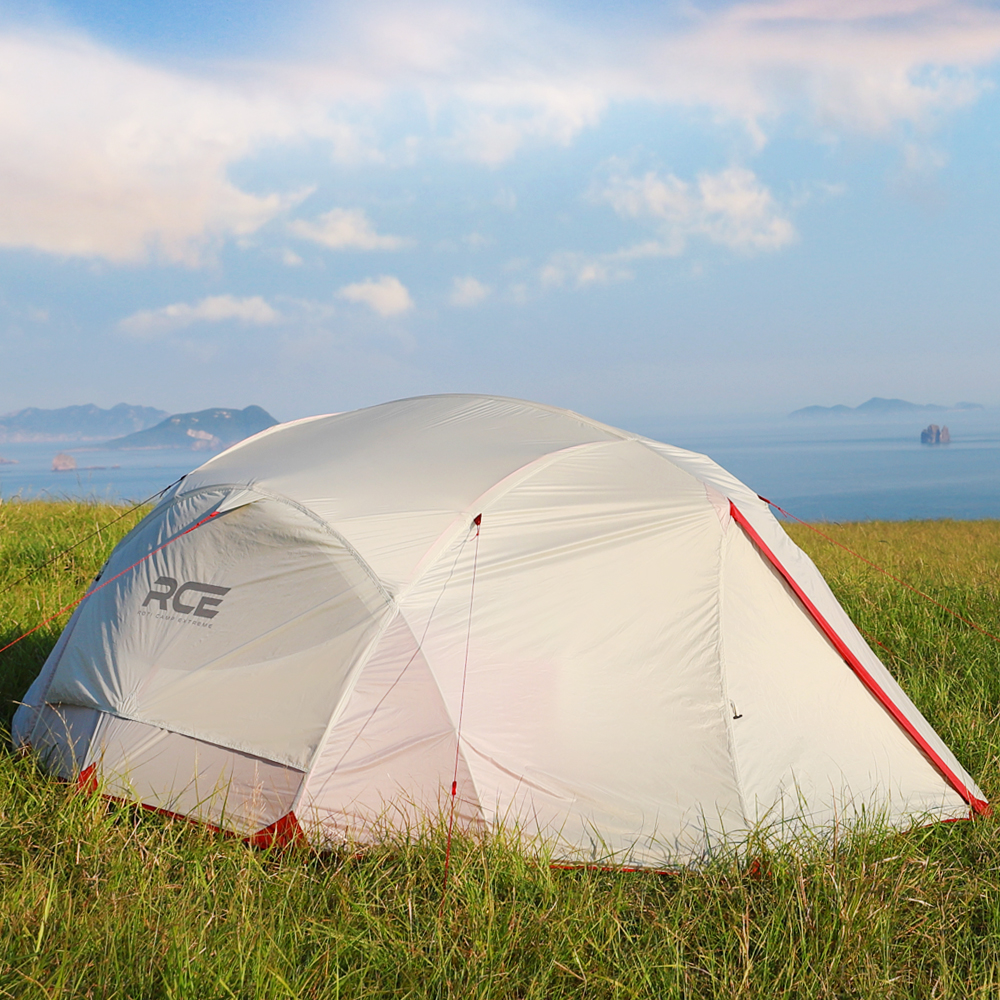 로티캠프 콜린 와이드 백패킹 텐트 1-2인용 BT-CL 그레이