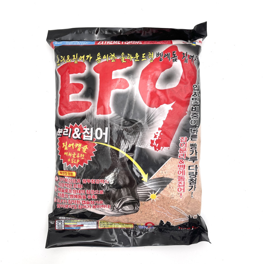 해진 집어력 극강의 EF9 건식 벵에돔 집어제 1박스 12개입 1.7Kg 파우더 밑밥 - 상세 이미지 3