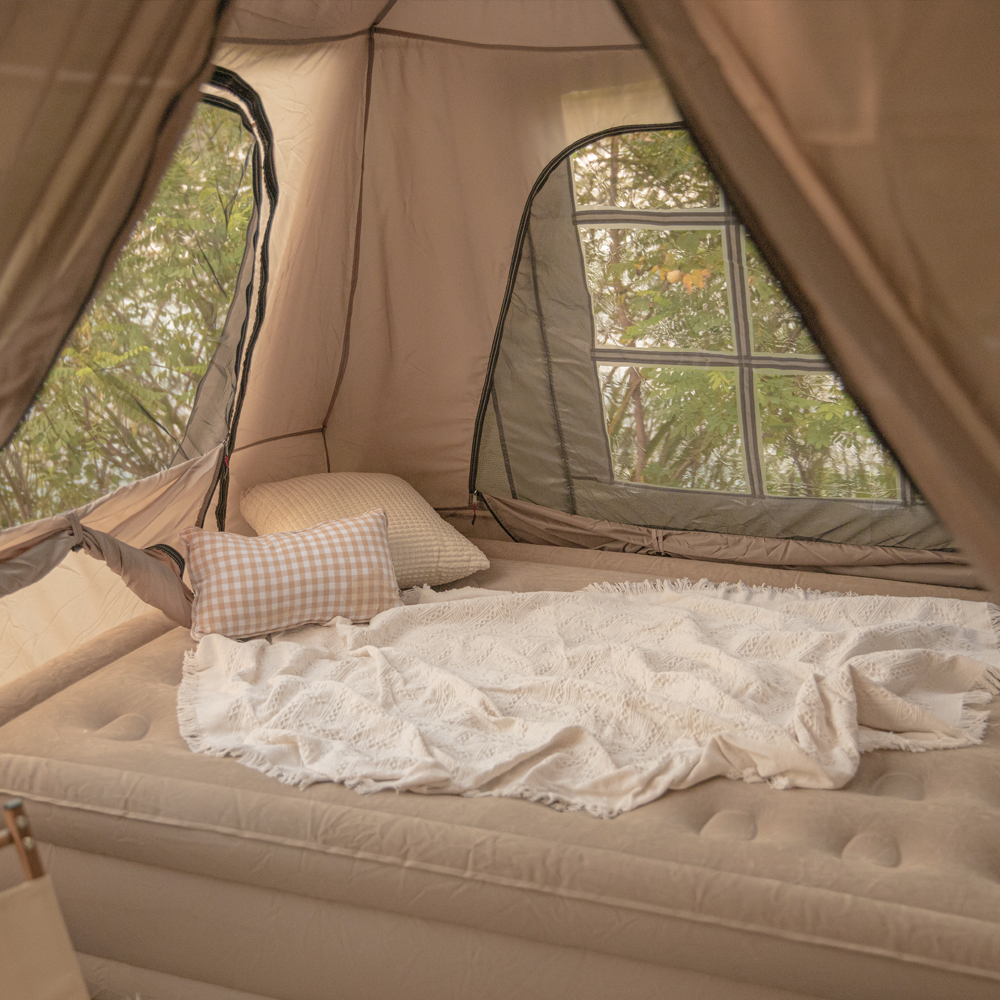 로티캠프 원터치 텐트 그늘막 캠핑 대형 감성 비치 나들이 힐하우스