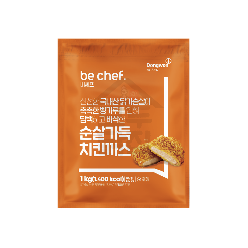 동원 홈푸드 비셰프 순살가득치킨까스 1kg - 상품 이미지