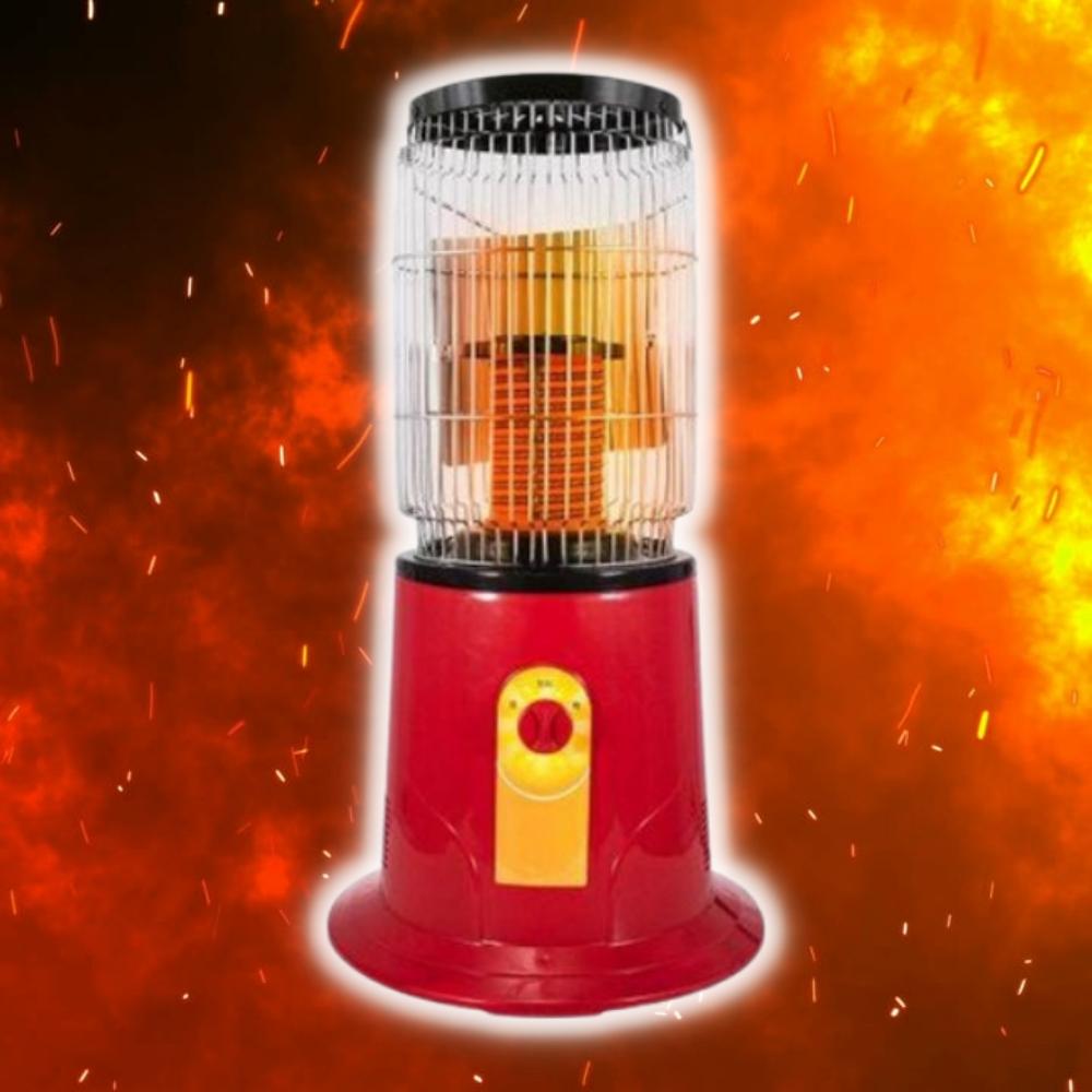 화장실난로 사무실 전기히터기 원통형히터