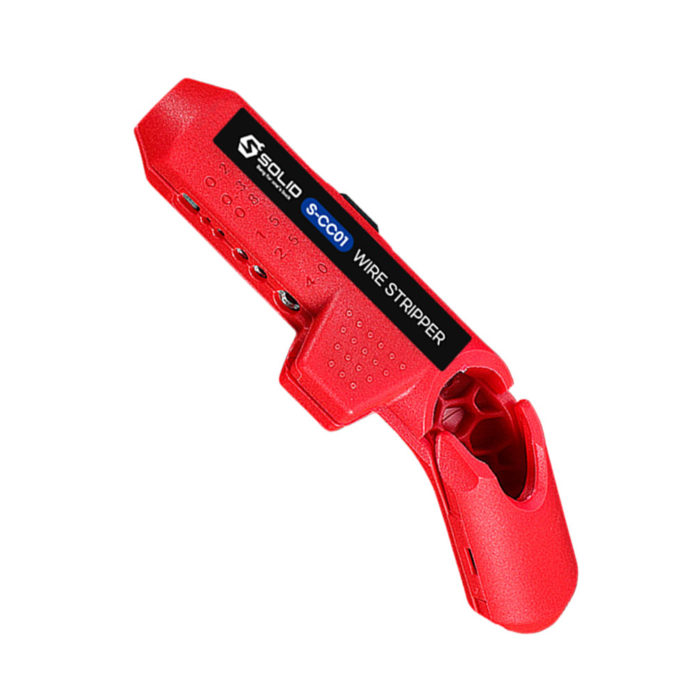 솔리드 전선스트리퍼 전선탈피기 와이어 케이블 피복제거 컷팅 전공칼 스트리핑 S-CC01 이미지 4