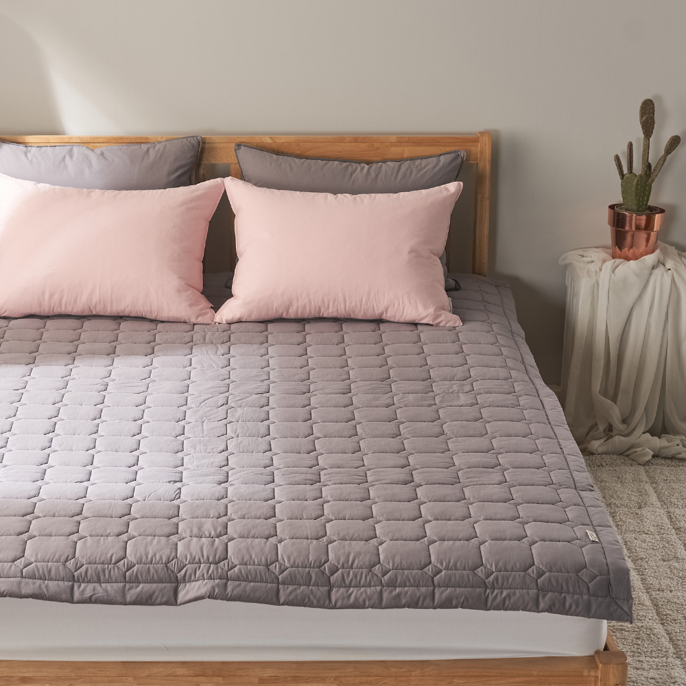 나비드 60수 고밀도 순면 카페트 겸 침대패드 SS/K 4color