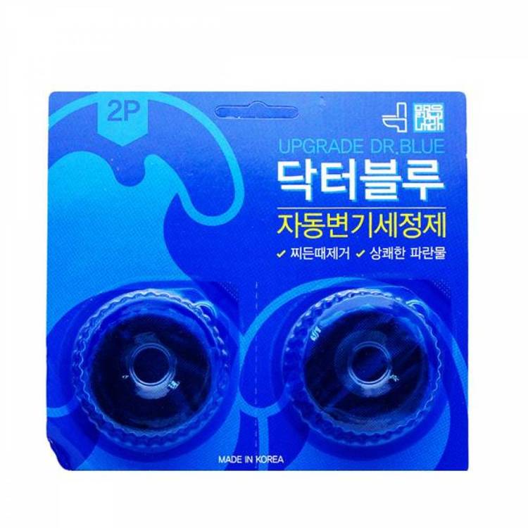 닥터블루 자동 변기 세정 볼 브레프 세정제 파란 물 청크린 세정기 - 상품 이미지