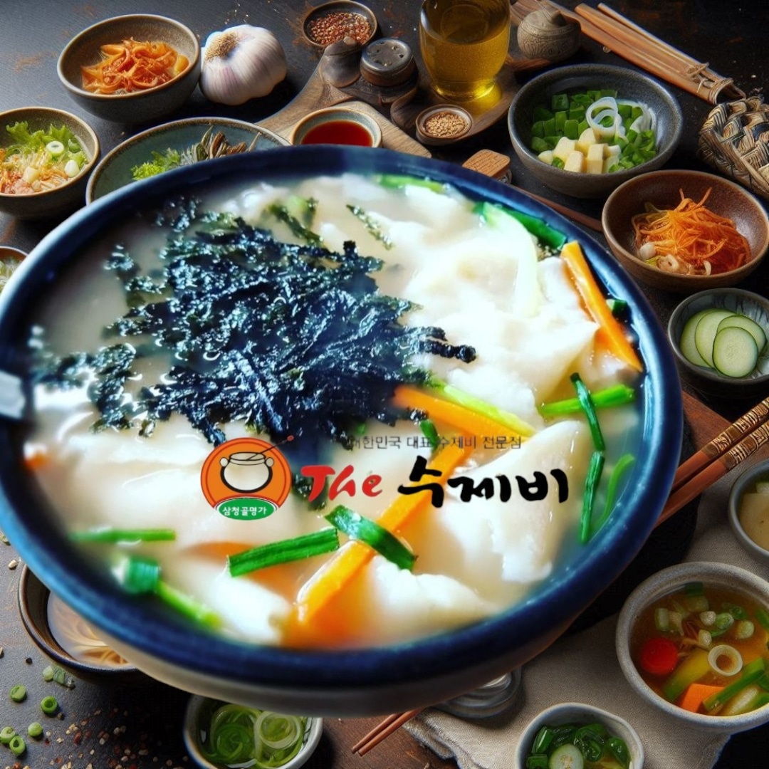 더수제비 멸치수제비 2인분 집들이 밀키트 캠핑음식 간편식품 삼청골명가 이미지 6