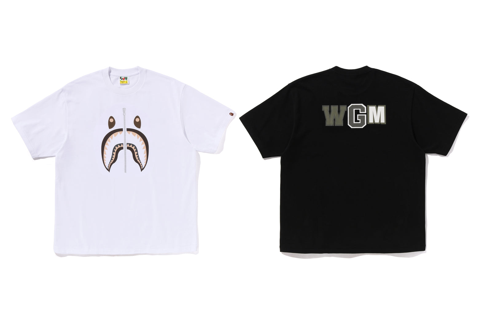 베이프 반팔티 SHARK TEE 2 1K70-110-312 - 상세 이미지 5