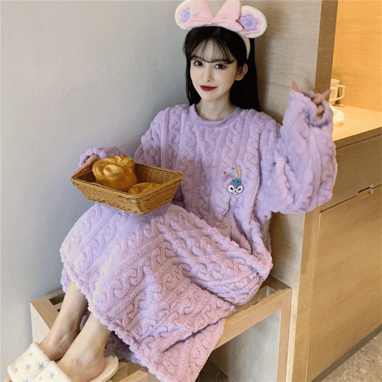 (주식회사비케이)빼꼼래빗 극세사 파자마원피스 : 제이 제이몰