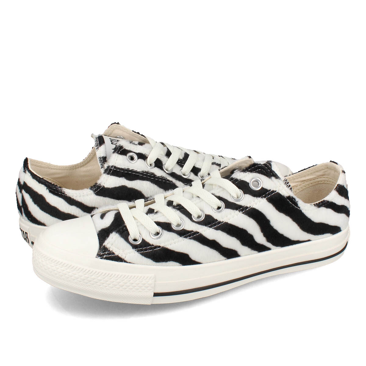컨버스 CONVERSE ZEBRAFUR 올스타 지브라 퍼 로우,스니커즈 31310380