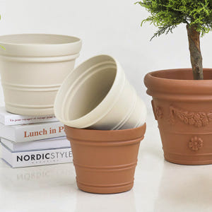 로렌조 자동급수 분갈이 플라스틱 인테리어 저면관수 대형 토분 화분 B 테... 실사용 후기 | 효과 있을까? - 상품 이미지 2