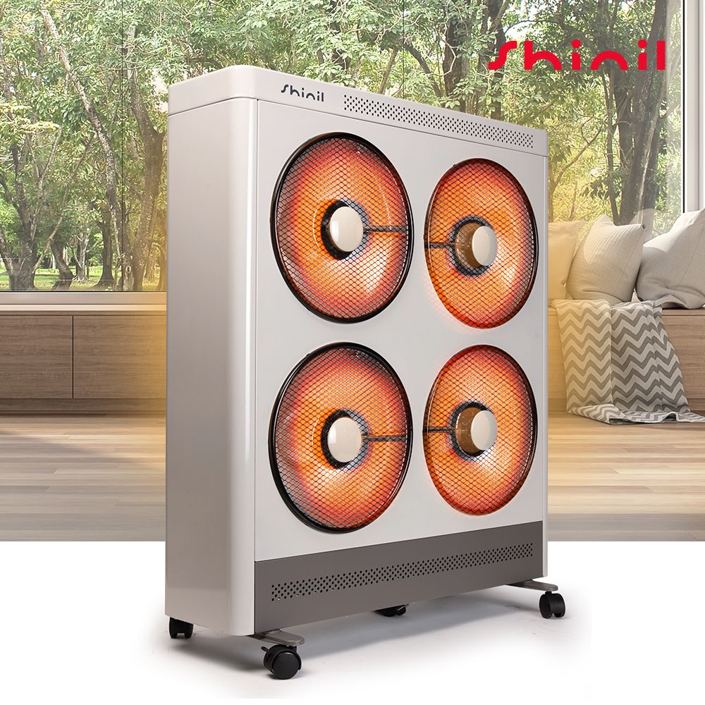 신일 4구온풍 전기난로 업소용 난방기 대형 전기히터 사무실 스토브 히터기