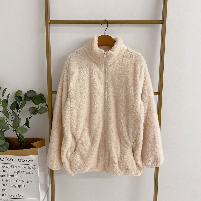 [무배] 카빌 보송보송 후리스 집업 점퍼(6color)(L,XL) 상세 이미지 24