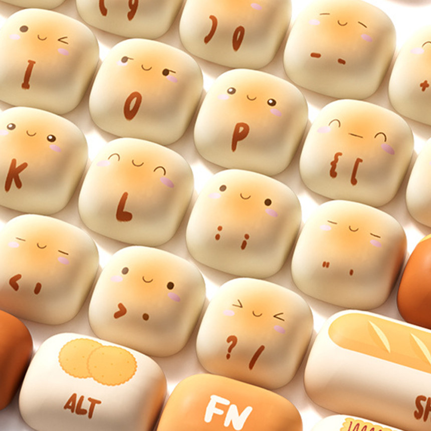 식빵 키캡 투명키캡 커스텀 MOG akko 독거미 앱코 포인트 키캡