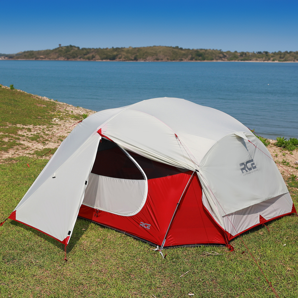 로티캠프 콜린 와이드 백패킹 텐트 1-2인용 BT-CL 그레이