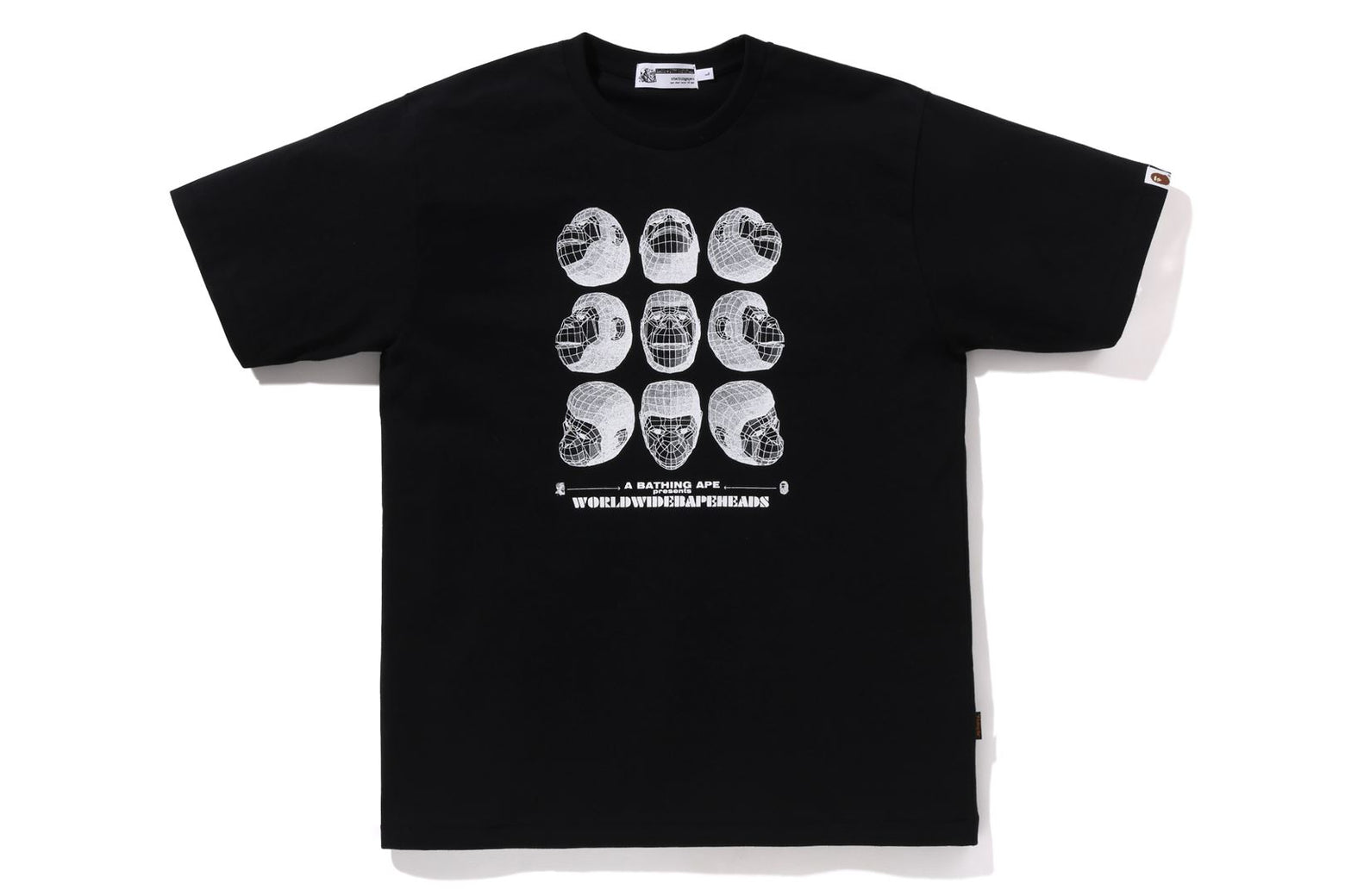 베이프 반팔티 POLYGON APE HEAD TEE 1K70-109-006 - 상세 이미지 2