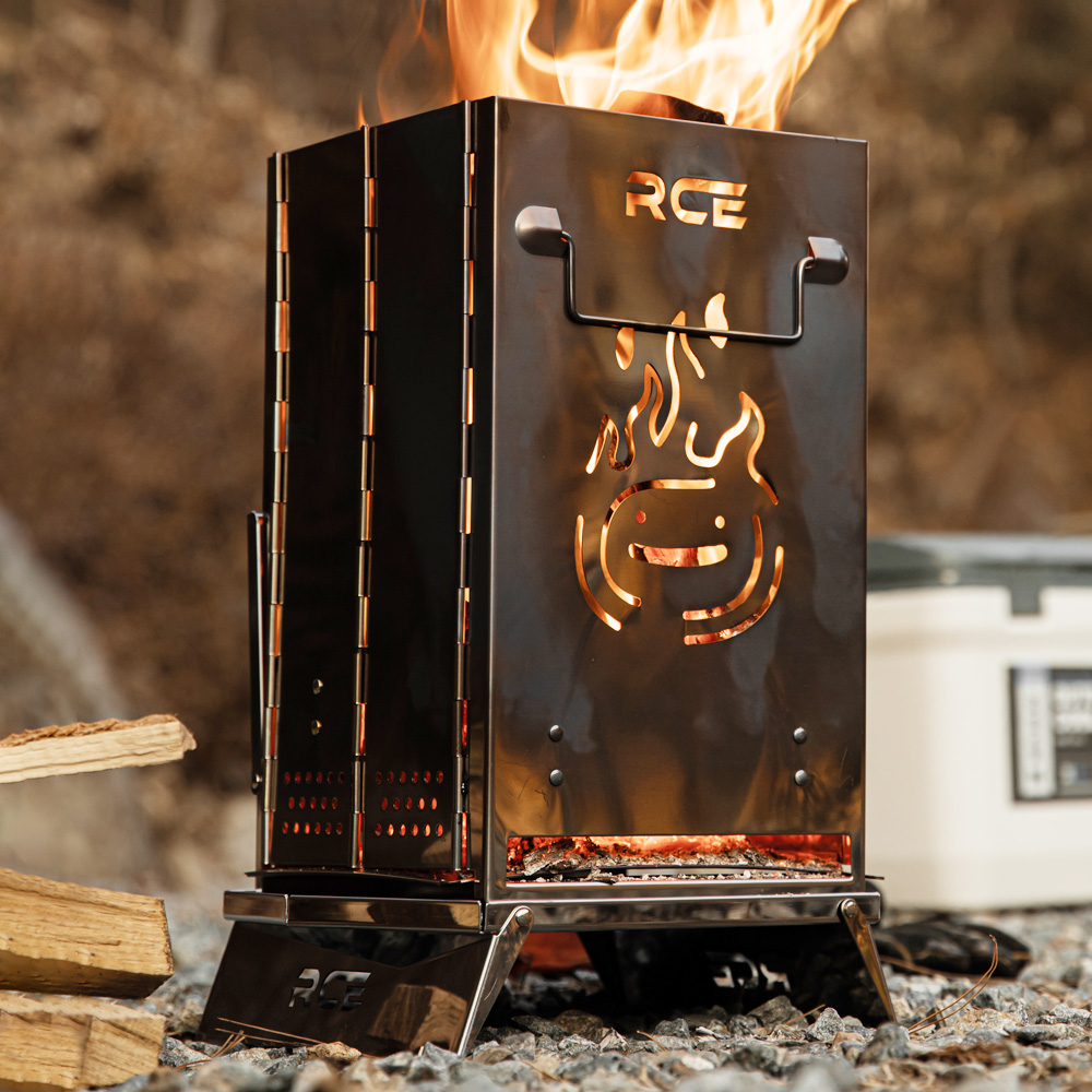 로티캠프 화로대 캠핑 화로 불멍 접이식 FB-L 대형