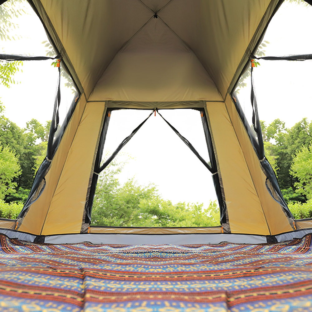 로티캠프 원터치 텐트 그늘막 캠핑 감성 비치 나들이 SN4