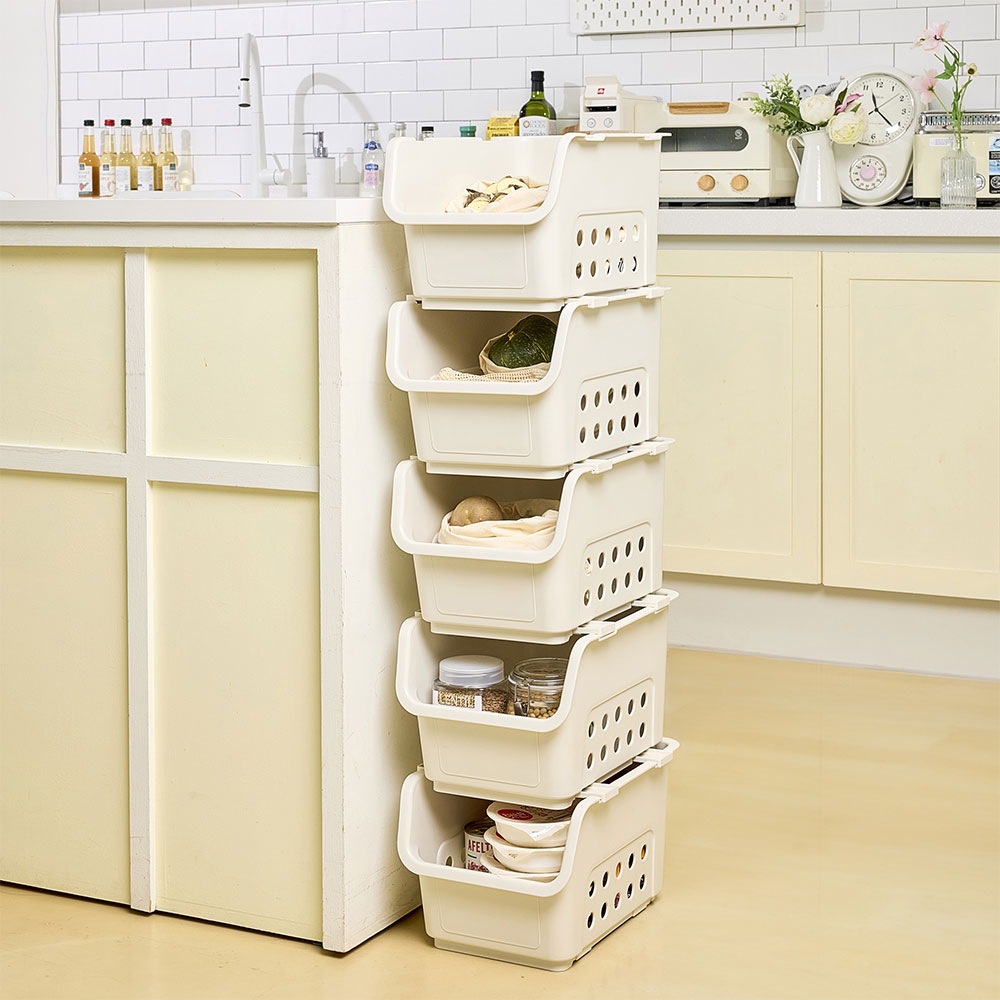 제올라이트 품은 항균 디베르소 야채 수납함 및 순면 프로듀스 백(7종세트) (과일/야채)