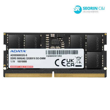 ADATA ADATA 노트북 DDR5-5600 CL46 서린 (32GB)