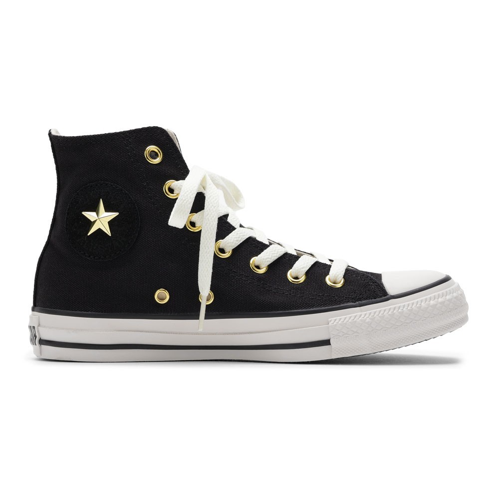 컨버스 CONVERSE 올스타 스터드 패치 Z 하이 스니커즈 블랙 - 상세 이미지 4