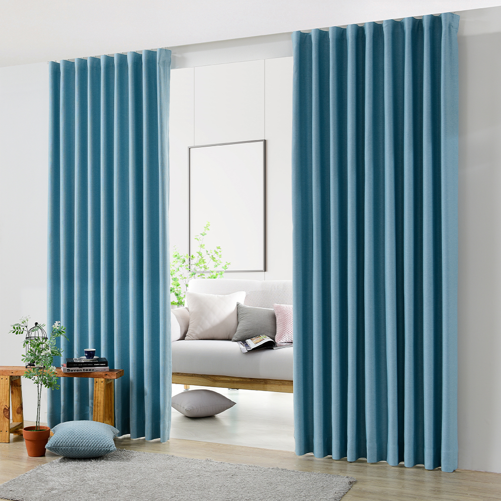 살랑공간 아틀라 형상기억 거실용커튼 주문제작 높이맞춤 2장구성 소형