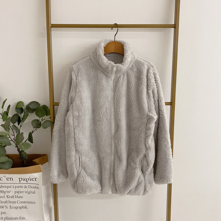 [무배] 카빌 보송보송 후리스 집업 점퍼(6color)(L,XL) 상세 이미지 8