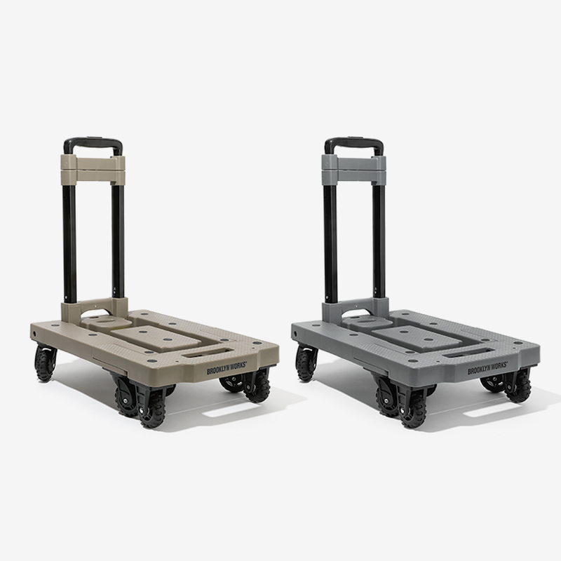 브루클린웍스 프로 카트 캠핑 접이식 폴딩 핸드 손수레 웨건
