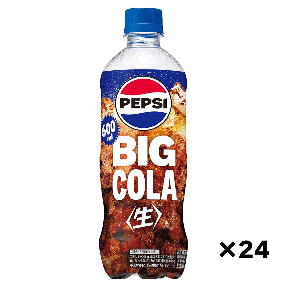 산토리 펩시 빅 생콜라 페트 600ml 24개세트
