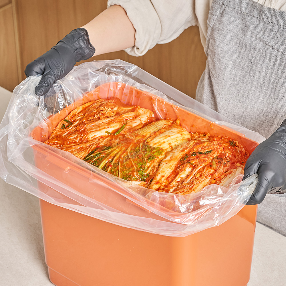김장봉투 김장비닐 배접봉투 재활용비닐 분리수거 100리터 10매