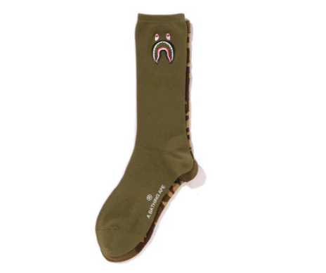 베이프 양말 1ST SHARK SOCKS 1K70-184-008 - 상세 이미지 5