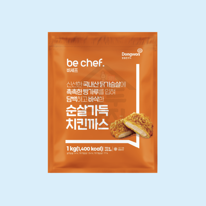 동원 홈푸드 비셰프 순살가득치킨까스 1kgx12EA BOX 대용량 - 상세 이미지 3
