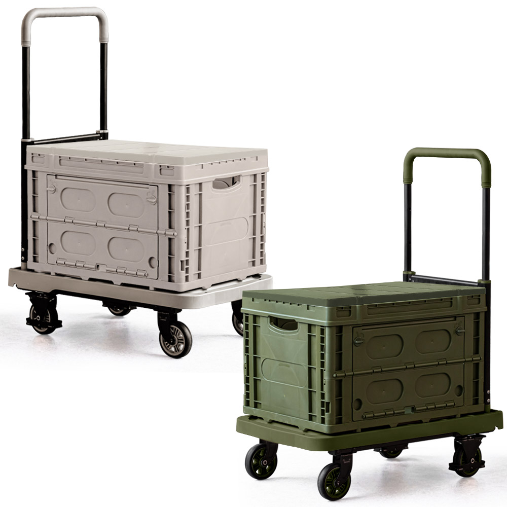 로티캠프 웨건 캠핑 카트 폴딩 접이식 캐리어 수레 FW-99FBC+ECB SET