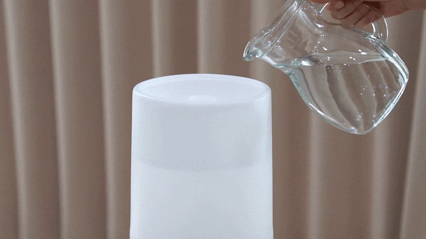 한경희 리모컨 통세척 대용량 초저소음 초음파 가습기 무드등 가정용 사무실