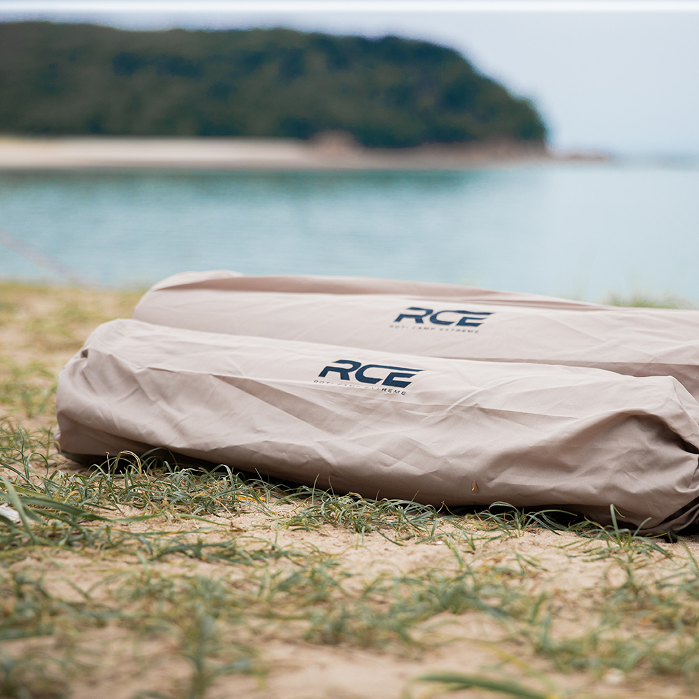 로티캠프 에어 매트 자충 캠핑 침대 매트리스 텐트 휴대용 트리플 LC-TRP