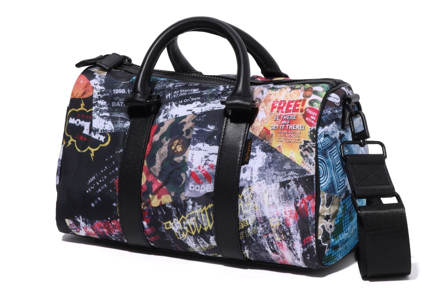 베이프 보스턴백 FLYER PATTERN MINI 1K70-190-011 - 상세 이미지 3