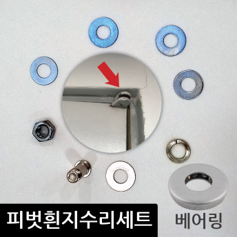 현관문 철문 방화문피벗 흰지 베어링