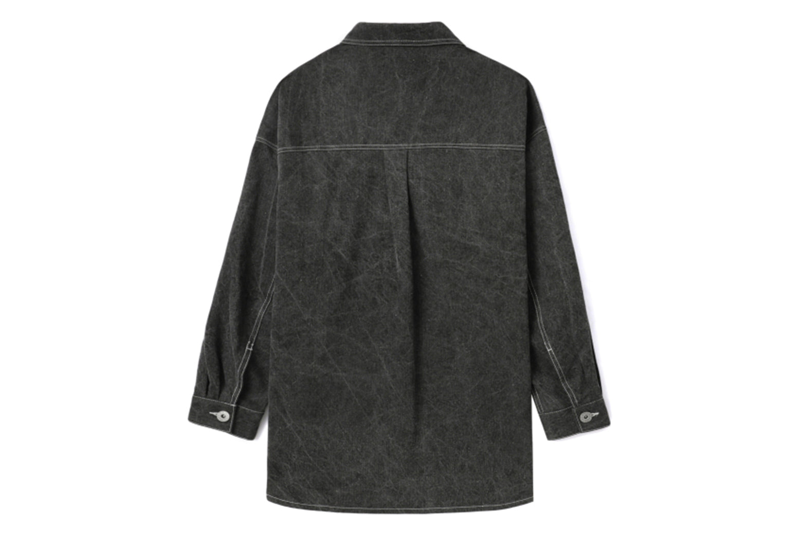 베이프 우먼즈 셔츠 BAPY WASHED SHIRT YK70-231-301 - 상세 이미지 2