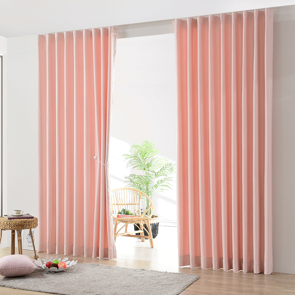 살랑공간 아틀라 형상기억 거실용커튼 주문제작 높이맞춤 2장구성 소형