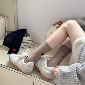 언밸런스 하트 양말 레터링 자수 데일리 루즈삭스 솔직 후기 | 실사용자 리뷰 분석 - 상품 이미지 4