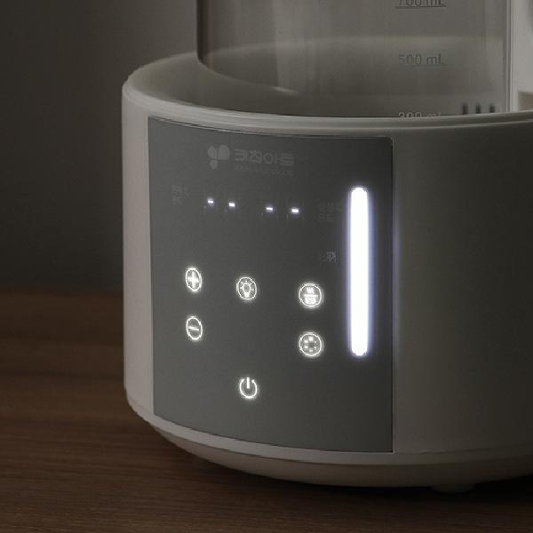 무선전기포트 투명 주전자 보온 온도조절분유포트