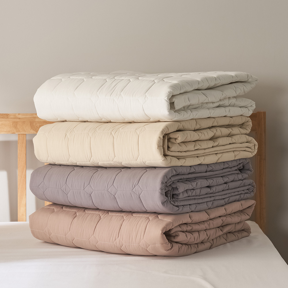 나비드 60수 고밀도 순면 카페트 겸 침대패드 SS/K 4color