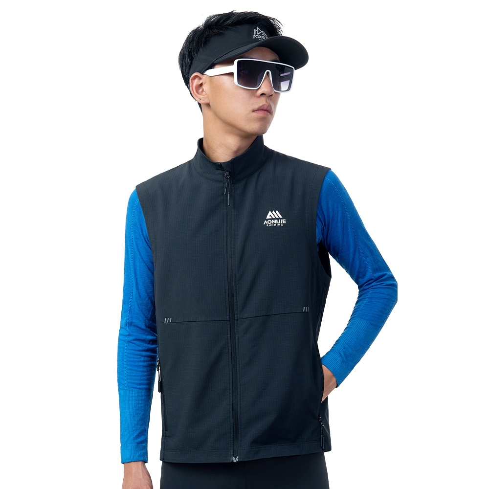 오니지 경량 조끼 러닝 베스트 방한 바람막이 MJ05
