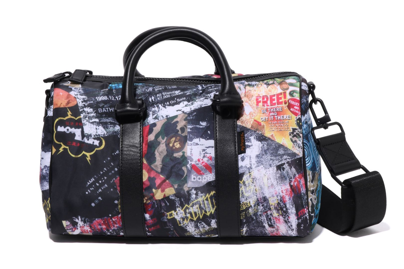 베이프 보스턴백 FLYER PATTERN MINI 1K70-190-011 - 상세 이미지 2