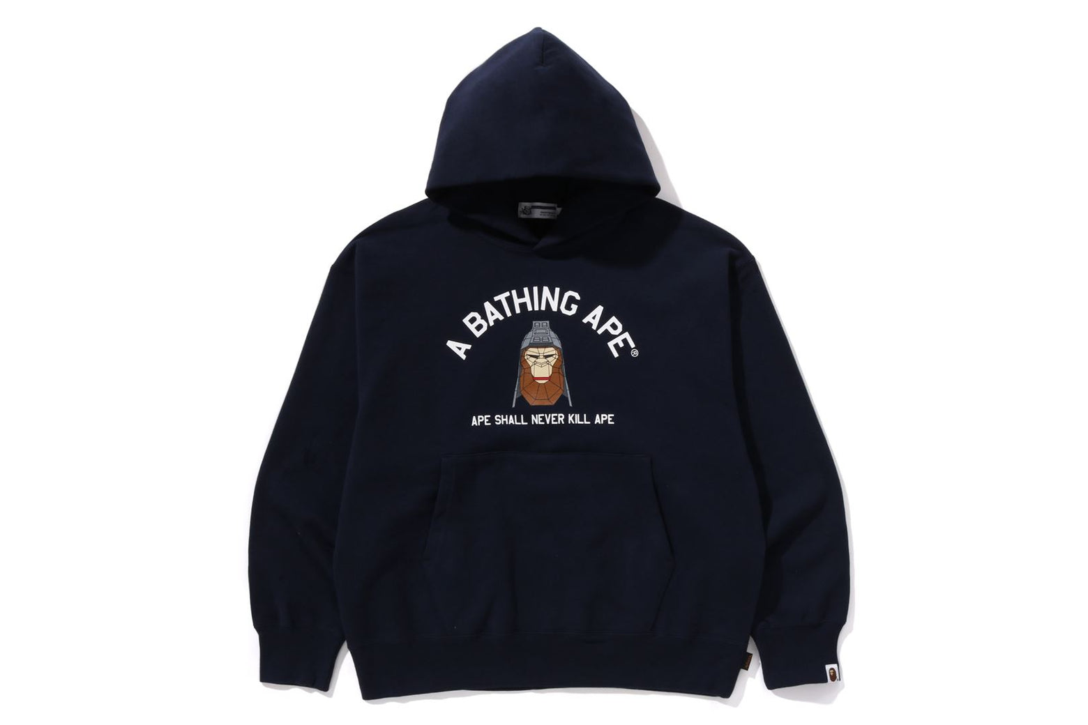 베이프 후드티 POLYGON RELAXED FIT PULLOVER HOODIE 1K70-114-001 - 상세 이미지 2