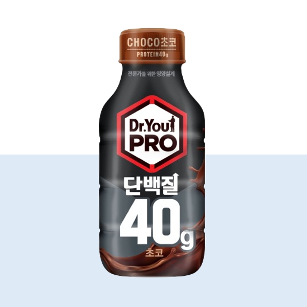 오리온 닥터유 프로 단백질 드링크 40g 초코 350ml X 8병 : 랭킹닭컴