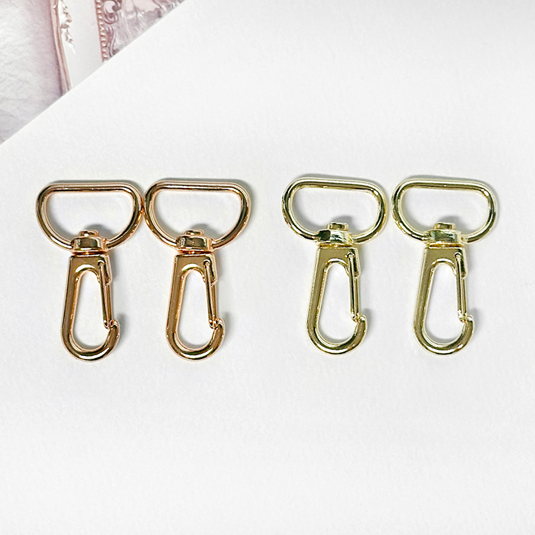 (2p) 뉴 20mm 골드 경량 금속 개고리 - 상품 이미지