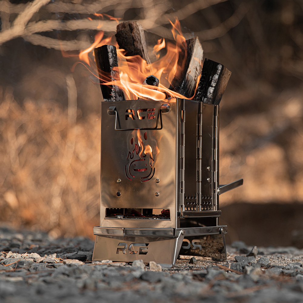 로티캠프 화로대 캠핑 화로 불멍 접이식 미니 FB-M