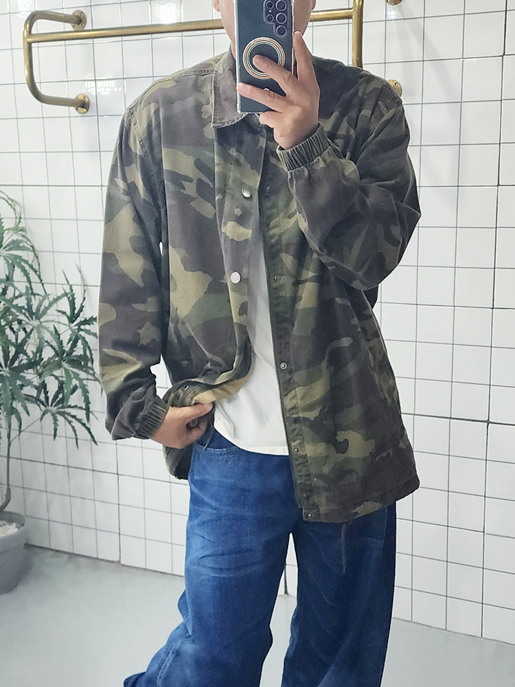(무배)엠버서더 카모 쟈켓 - 메인 이미지