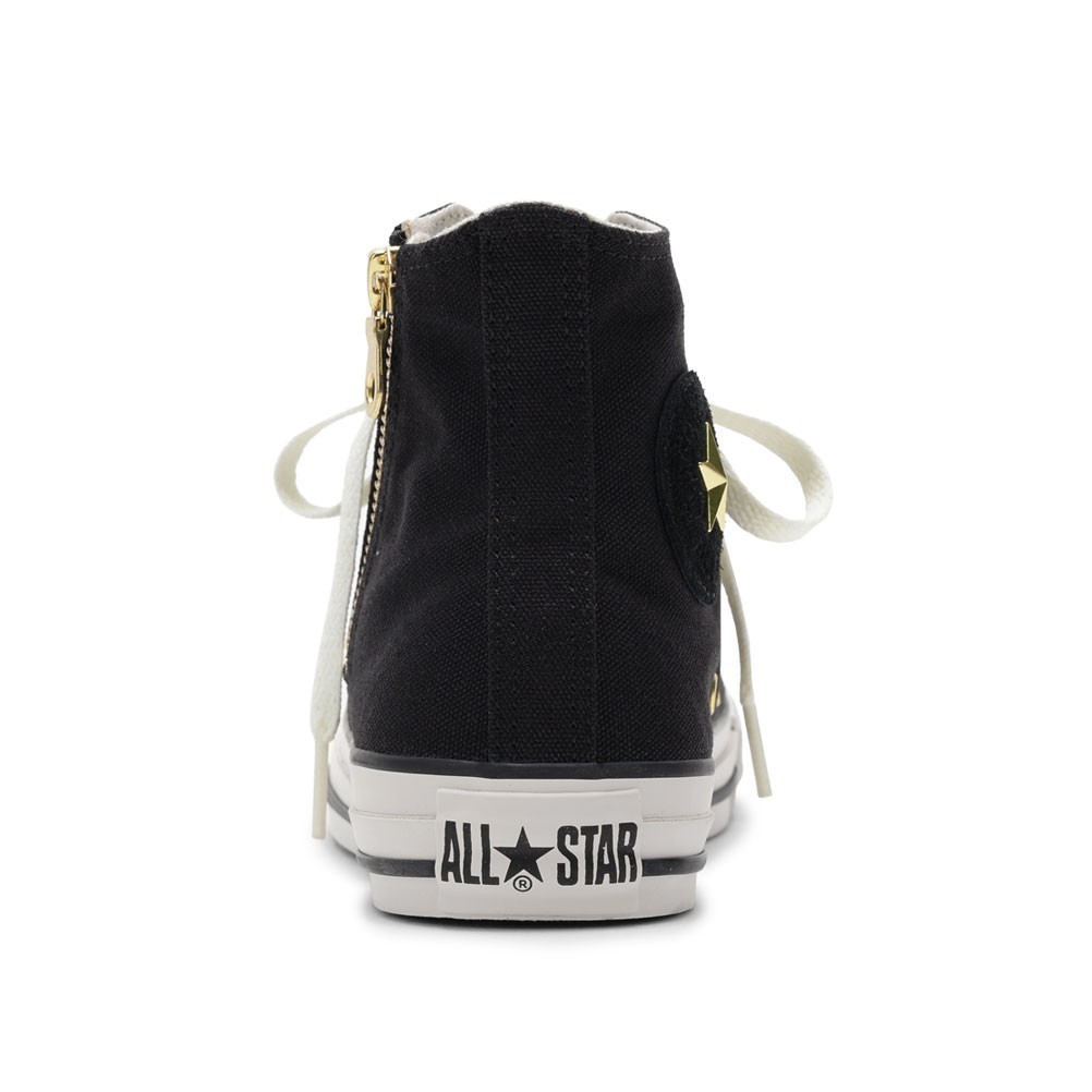 컨버스 CONVERSE 올스타 스터드 패치 Z 하이 스니커즈 블랙 - 상세 이미지 5