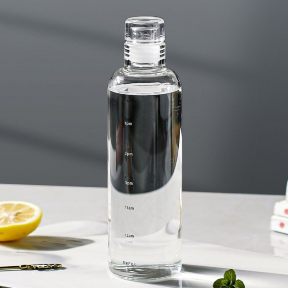 1+1 내열유리물병 휴대용 보틀 밀폐 냉장고 물통 보리차 500ml - 상세 이미지 5