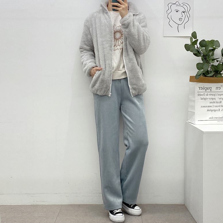 [무배] 카빌 보송보송 후리스 집업 점퍼(6color)(L,XL) 상세 이미지 7